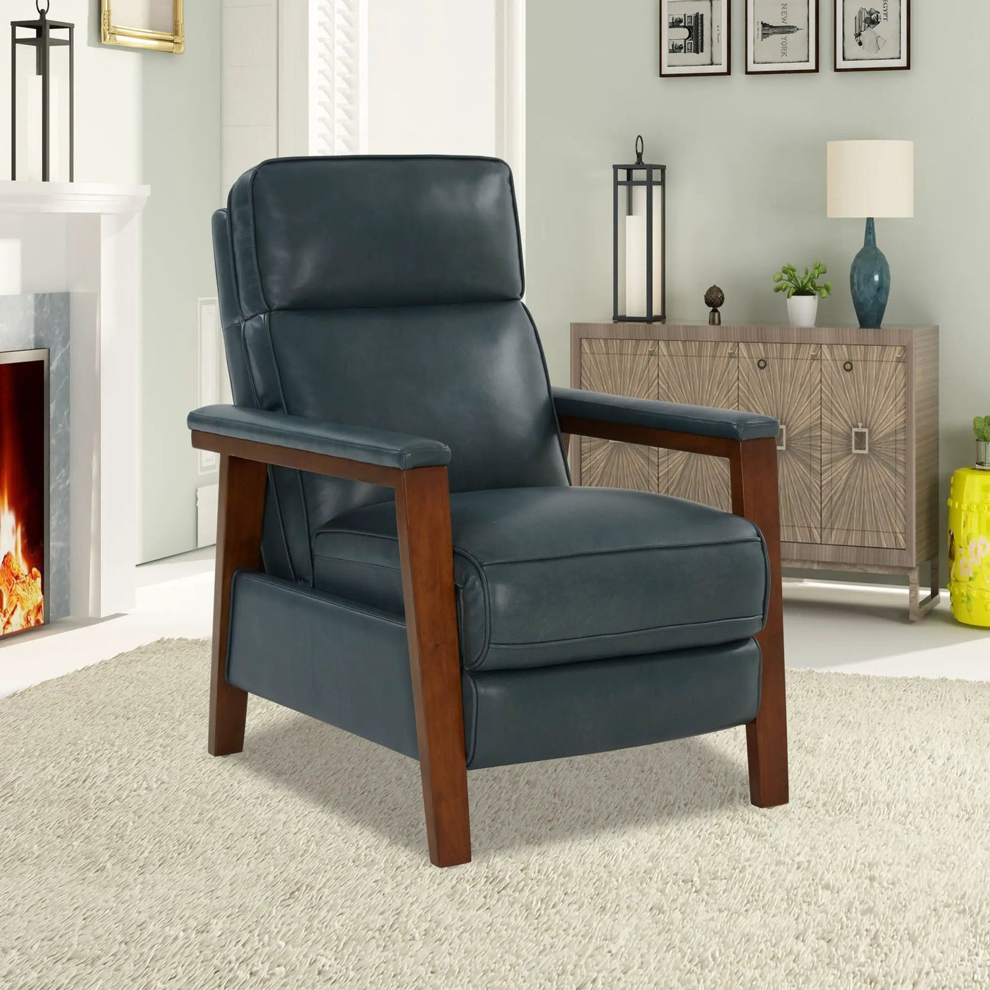 Ashland (B) - Push Thru The Arm Recliner by Unique Piece Furniture