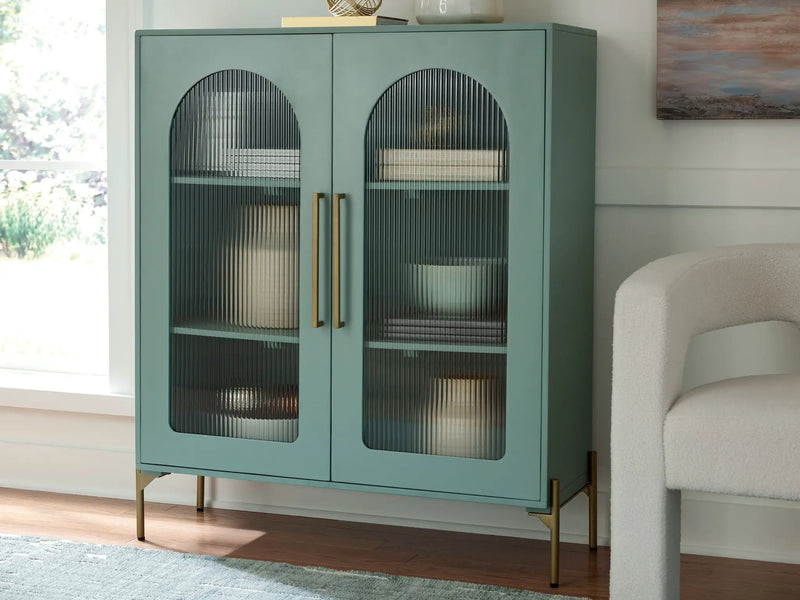 Adwen - Accent Cabinet - Light Green by Unique Piece Furniture