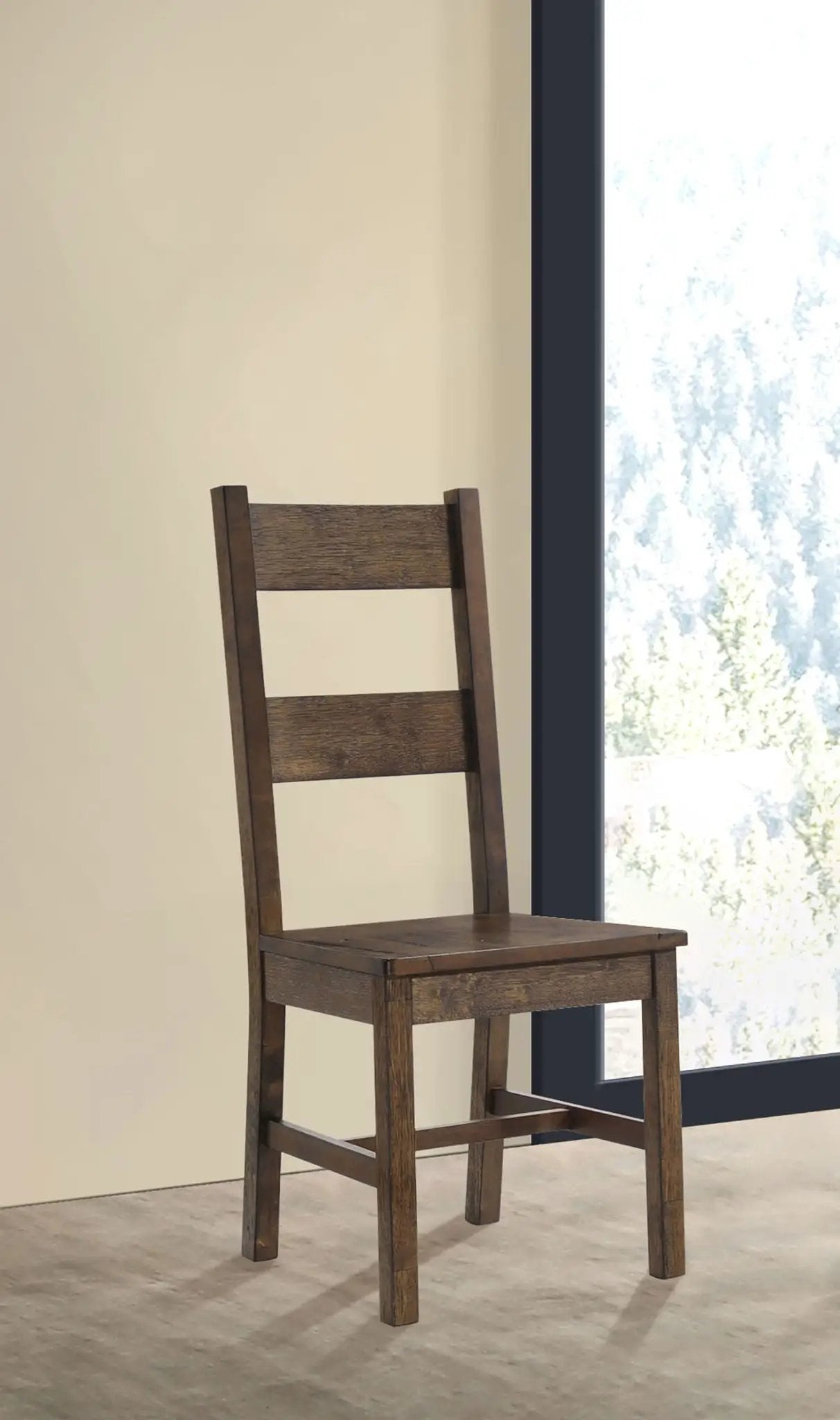 Coleman Dining Side Chair Rustic Golden Brown (Set of 2) by Unique Piece Furniture