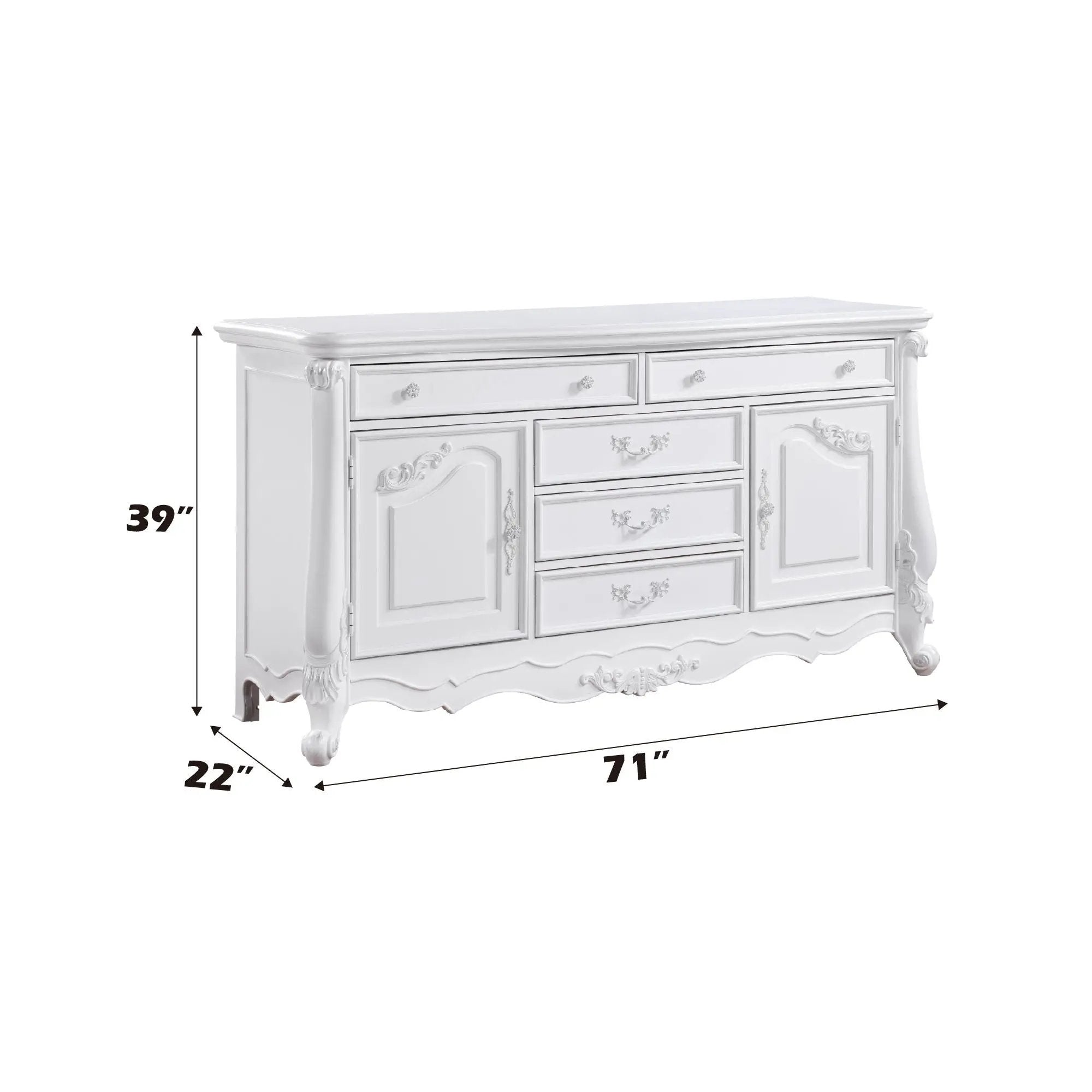 Latisha - Dresser - White by Unique Piece Furniture