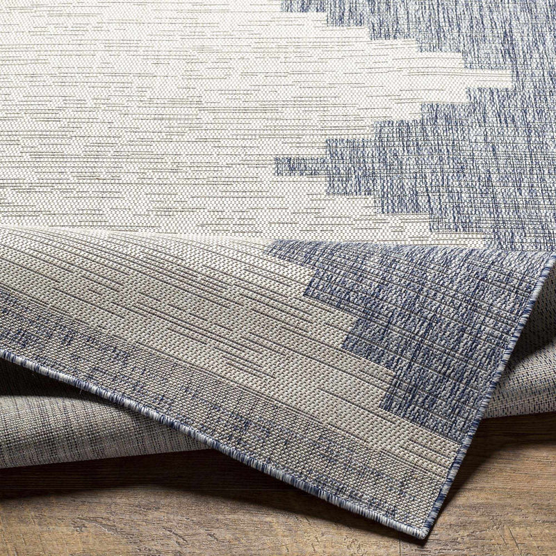 Djugun Blue Indoor & Outdoor Rug by Hauteloom