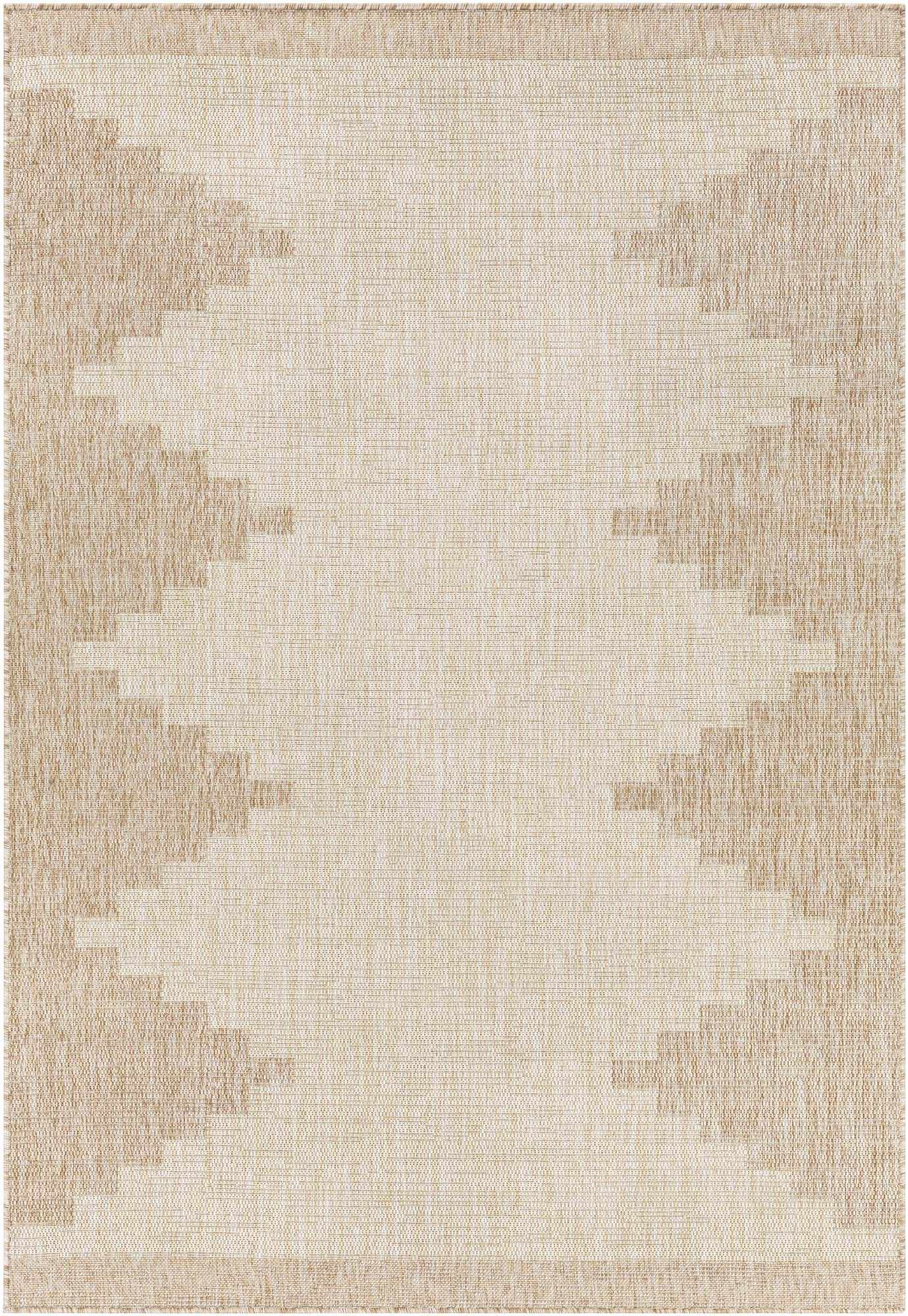 Djugun Beige Indoor & Outdoor Rug by Hauteloom