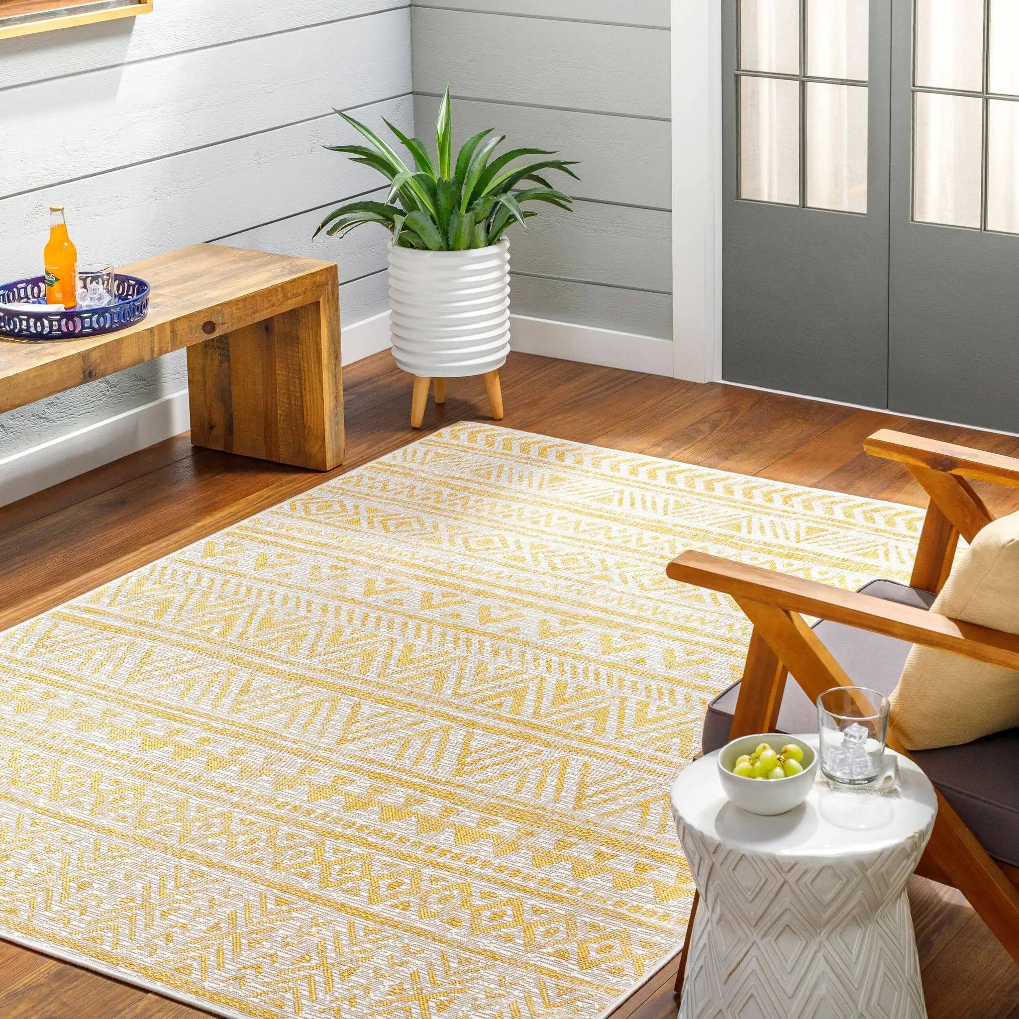 Haluk Outdoor Area Rug - Clearance by Boutique Rugs