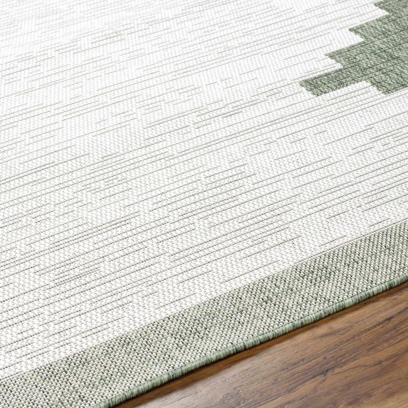 Djugun Green Indoor & Outdoor Rug by Hauteloom
