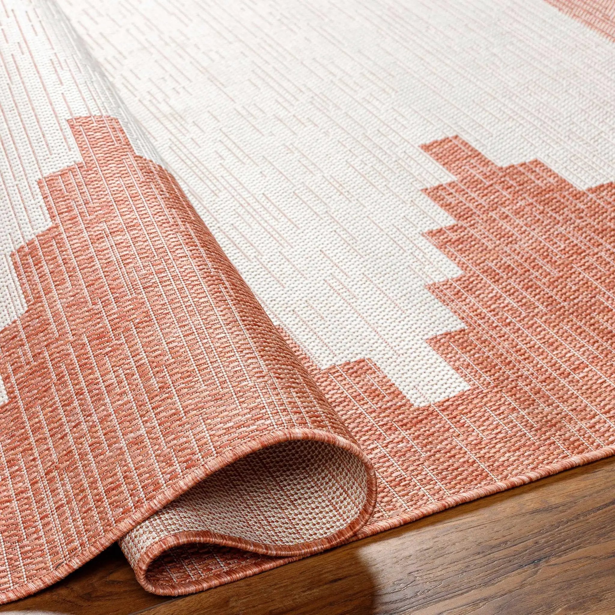 Djugun Peach Fuzz Indoor & Outdoor Area Rug by Boutique Rugs