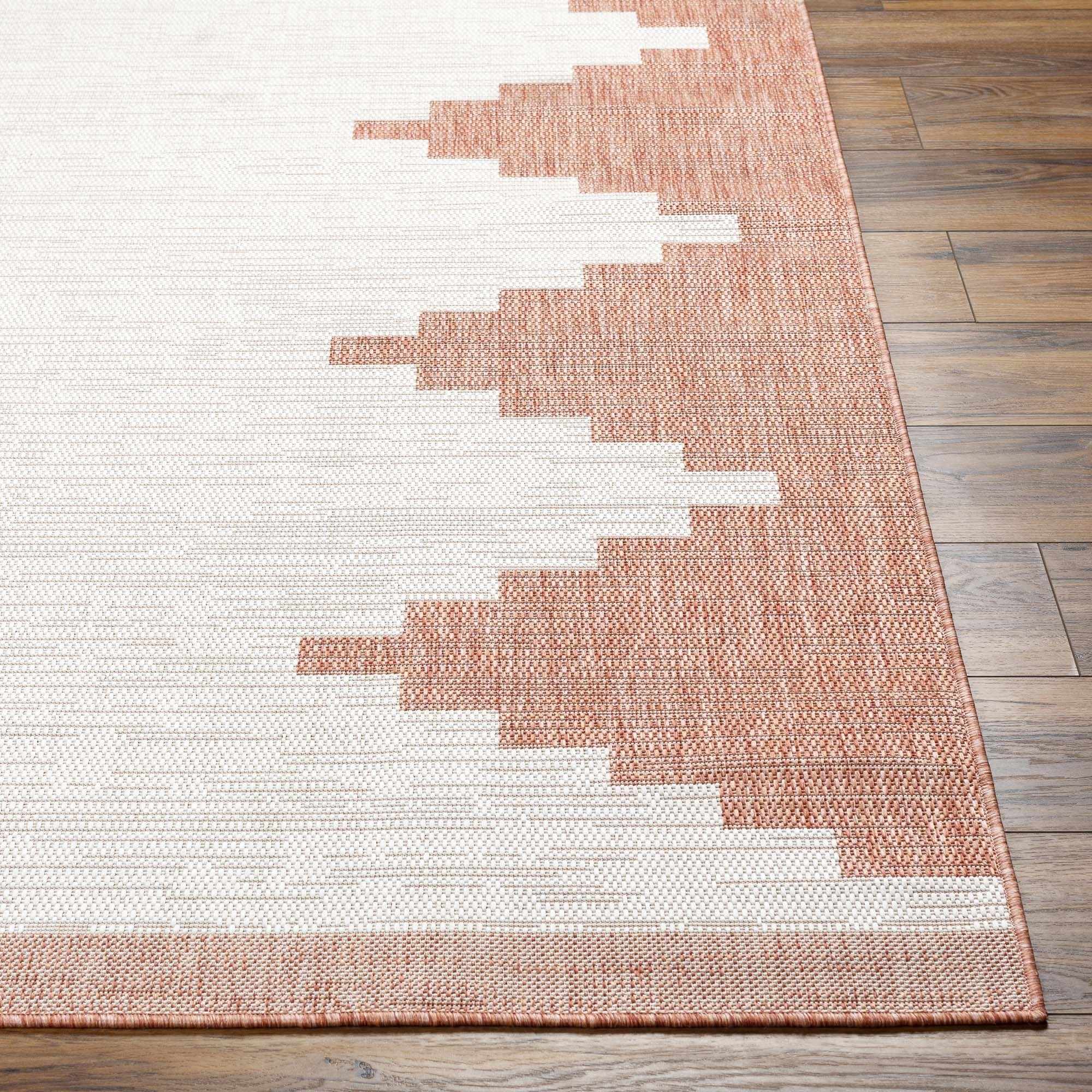 Djugun Peach Fuzz Indoor & Outdoor Rug by Hauteloom