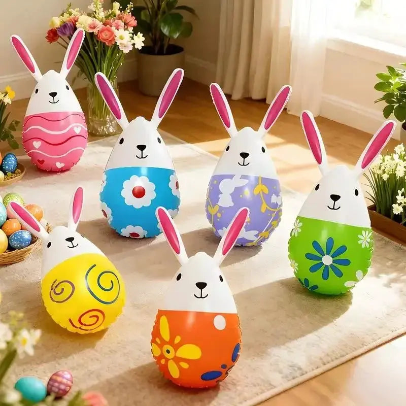 Easter Decor - Colorful Inflatable Set by House Of Avana