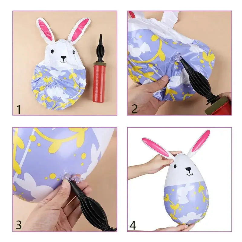 Easter Decor - Colorful Inflatable Set by House Of Avana