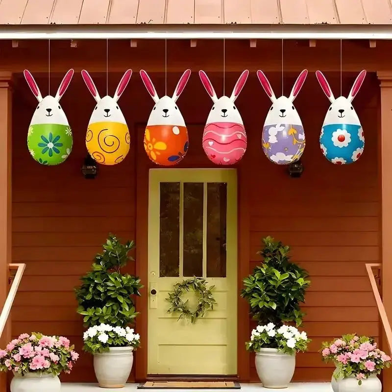Easter Decor - Colorful Inflatable Set by House Of Avana
