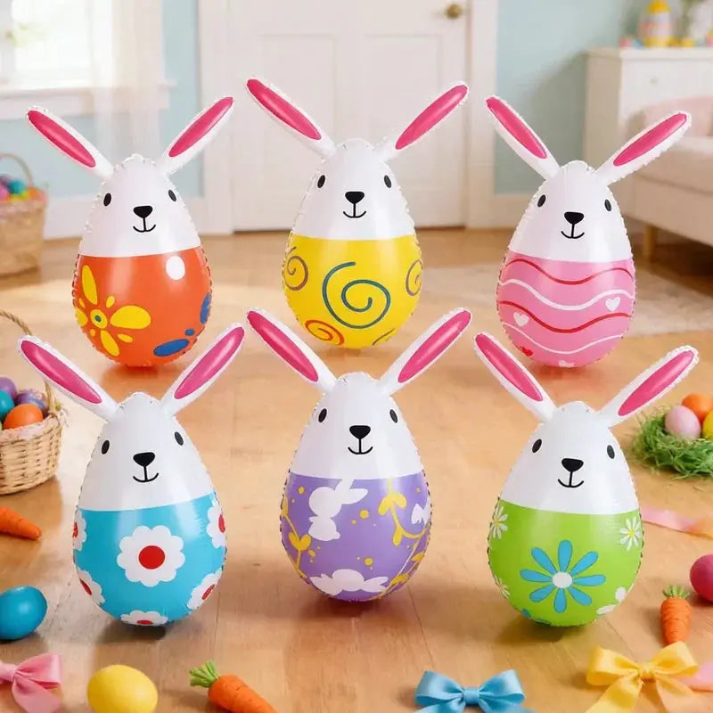 Easter Decor - Colorful Inflatable Set by House Of Avana