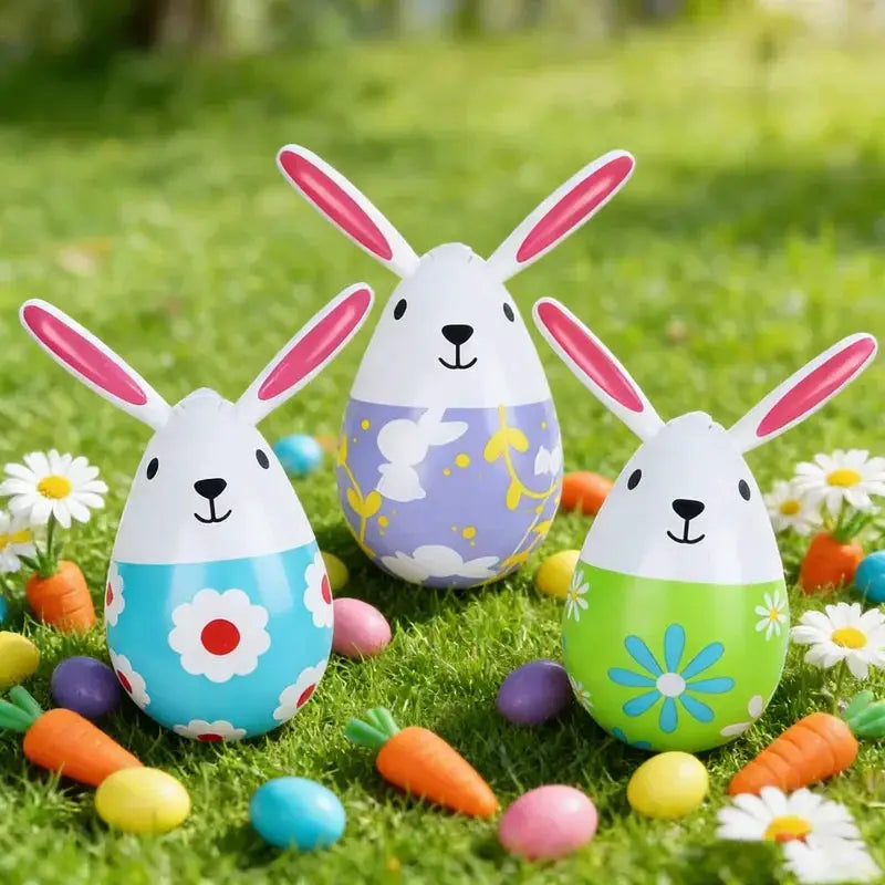 Easter Decor - Colorful Inflatable Set by House Of Avana
