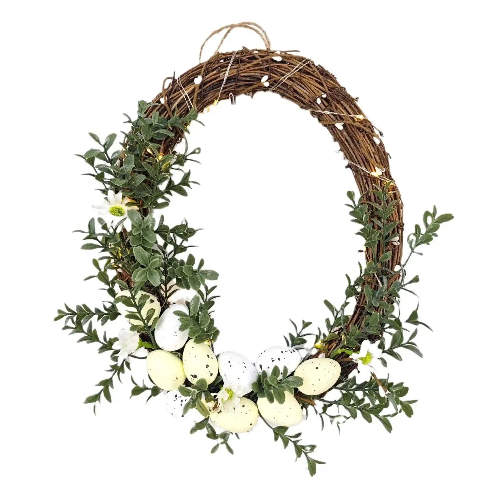 Easter Garland - Creative Egg White Hanging by House Of Avana