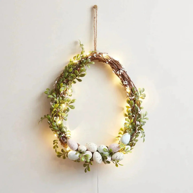 Easter Garland - Creative Egg White Hanging by House Of Avana