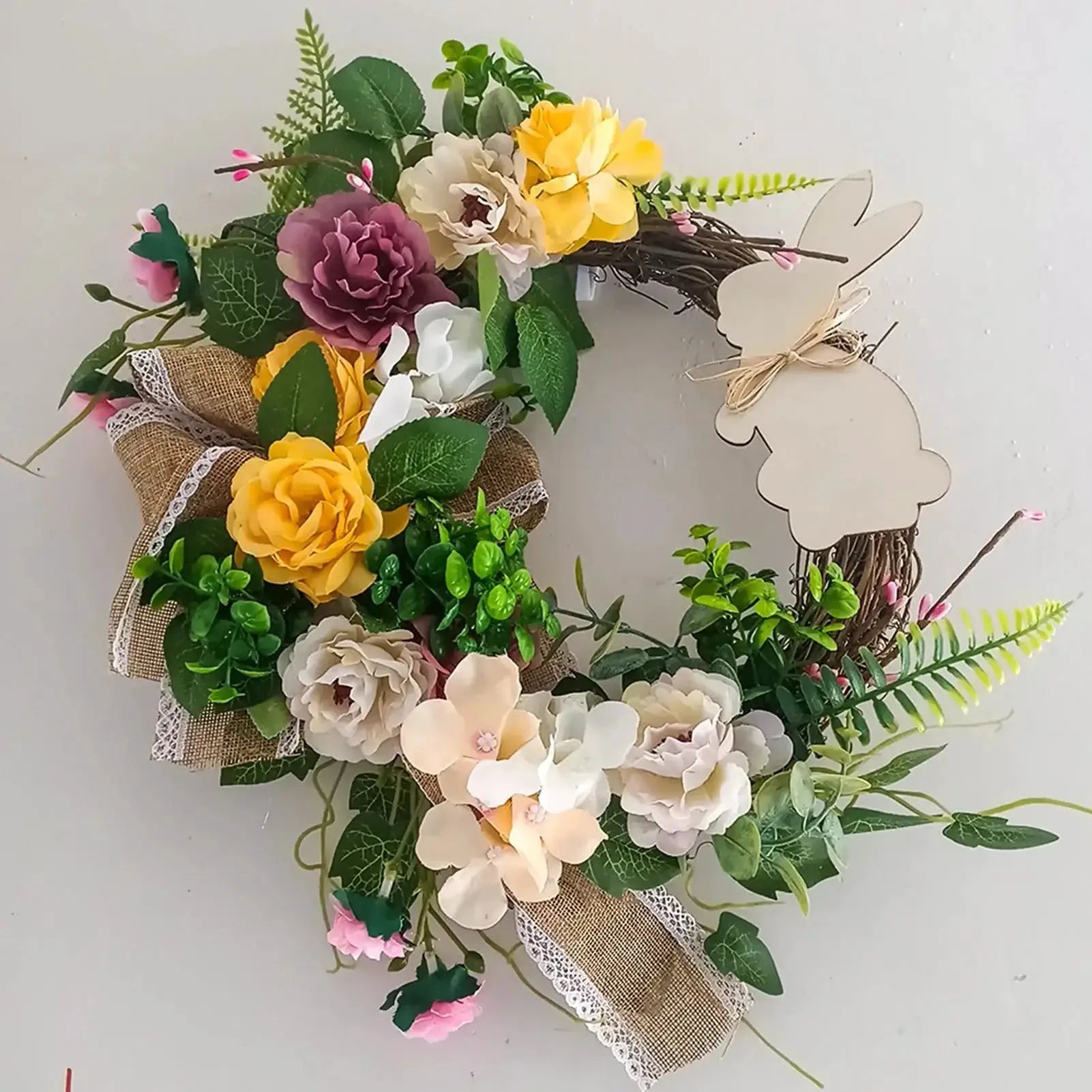 Easter Garland - Creative Egg White Hanging by House Of Avana