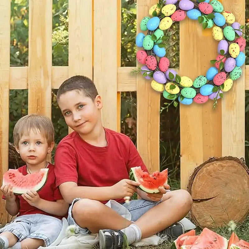 Easter Garland - Creative Egg White Hanging by House Of Avana