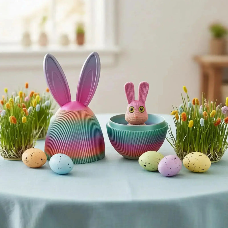 Easter Ornament - Decorative Ceramic Bunny by House Of Avana