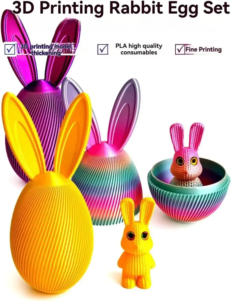 Easter Ornament - Decorative Ceramic Bunny by House Of Avana