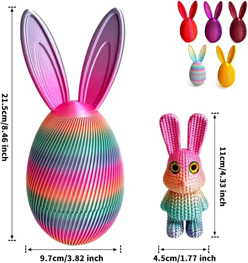 Easter Ornament - Decorative Ceramic Bunny by House Of Avana