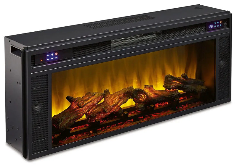 Entertainment Accessories - Fireplace Insert - Rectangular - Black by Unique Piece Furniture
