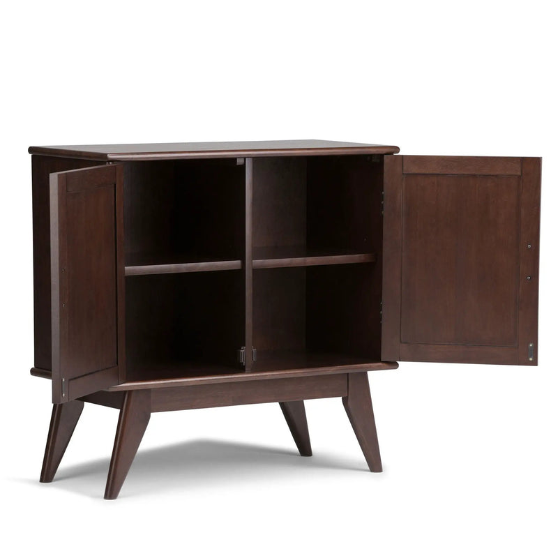 Draper - Low Storage Cabinet - Medium Auburn Brown by HouseOfZazla