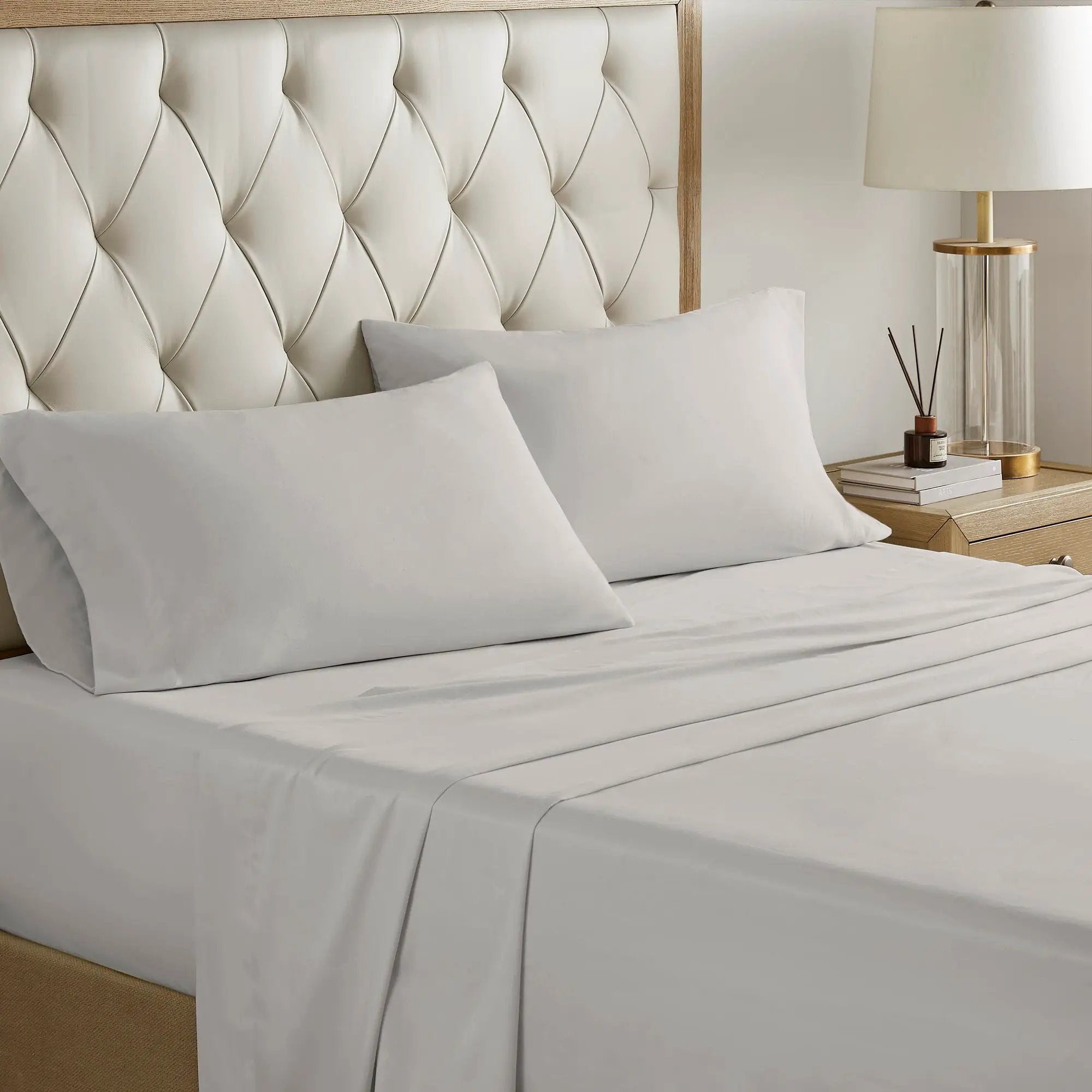 12 Piece Comforter Set with Cotton Bed Sheets Navy Queen by HouseOfZazla