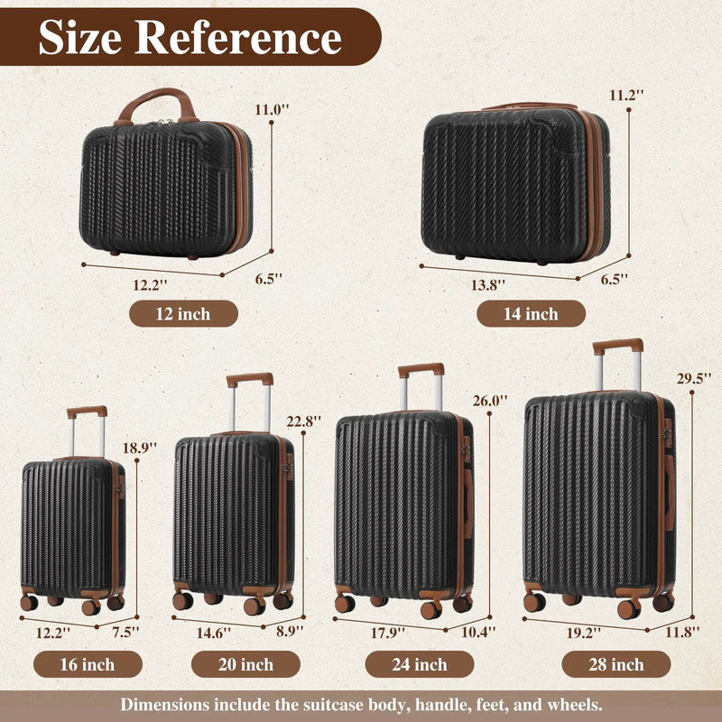 2-Piece Hardshell Luggage Set by HouseOfZazla
