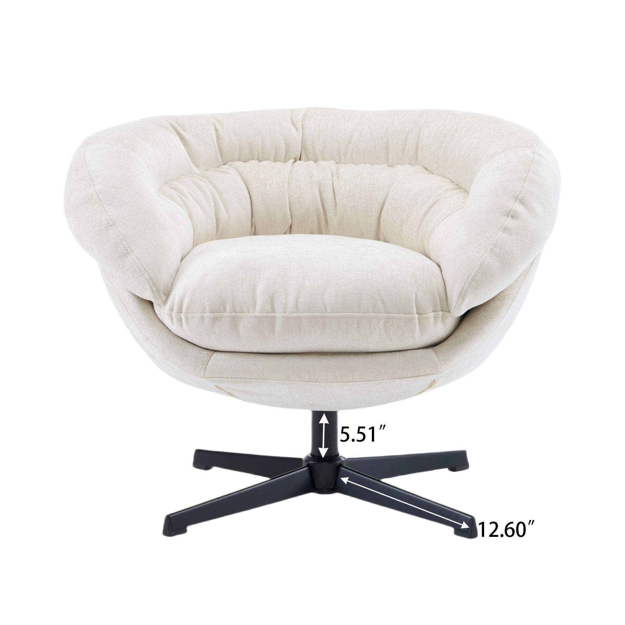 Modern Office Chair With 360 Degree Swivel by HouseOfZazla