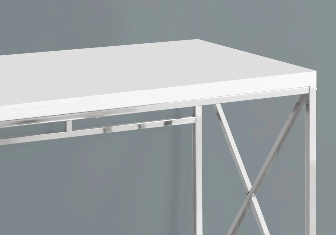 Computer Desk For Home Office, Laptop, Glossy Contemporary & Modern by Unique Piece Furniture