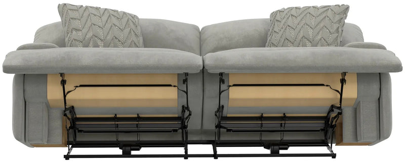 Renaldo - Power Sofa With Zero Gravity Recline - Stone by Unique Piece Furniture