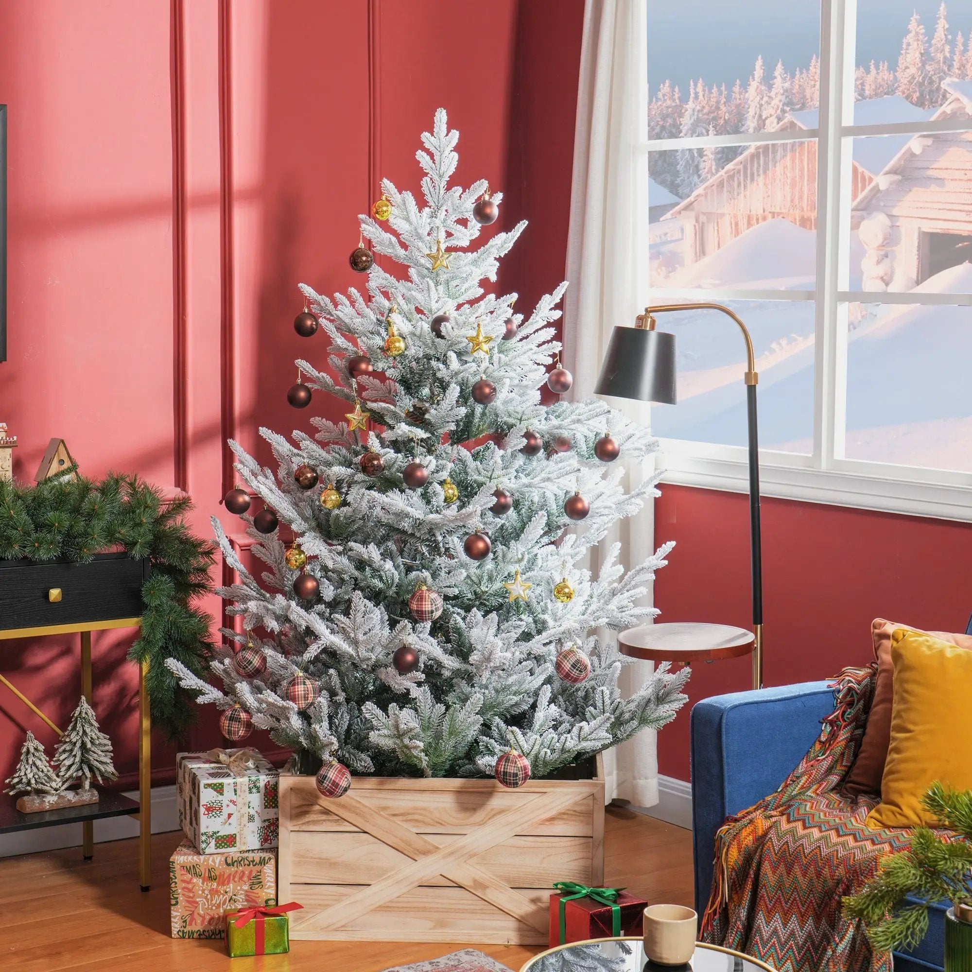HOMCOM 6 Foot Artificial Christmas Tree by HouseOfZazla