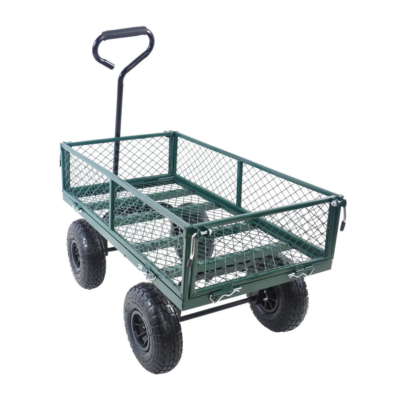 Wagon Cart Garden Cart Trucks in Green by HouseOfZazla
