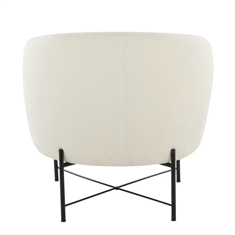 Chloe - Contemporary Chair - Black / White by Unique Piece Furniture