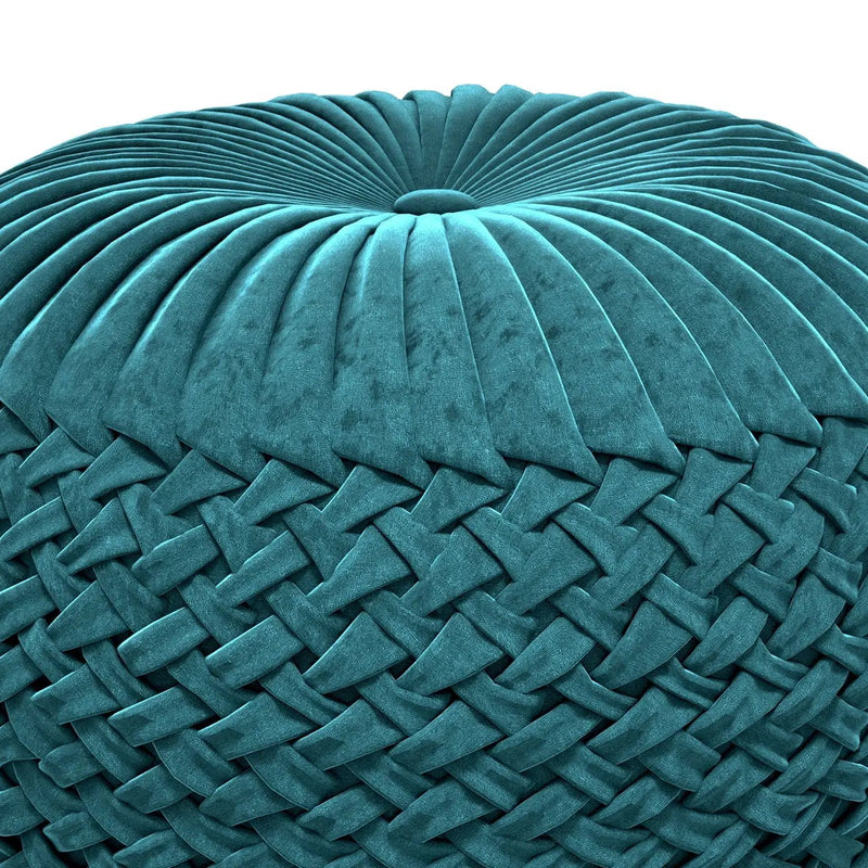 Grafton - Handcrafted Round Pouf by Unique Piece Furniture