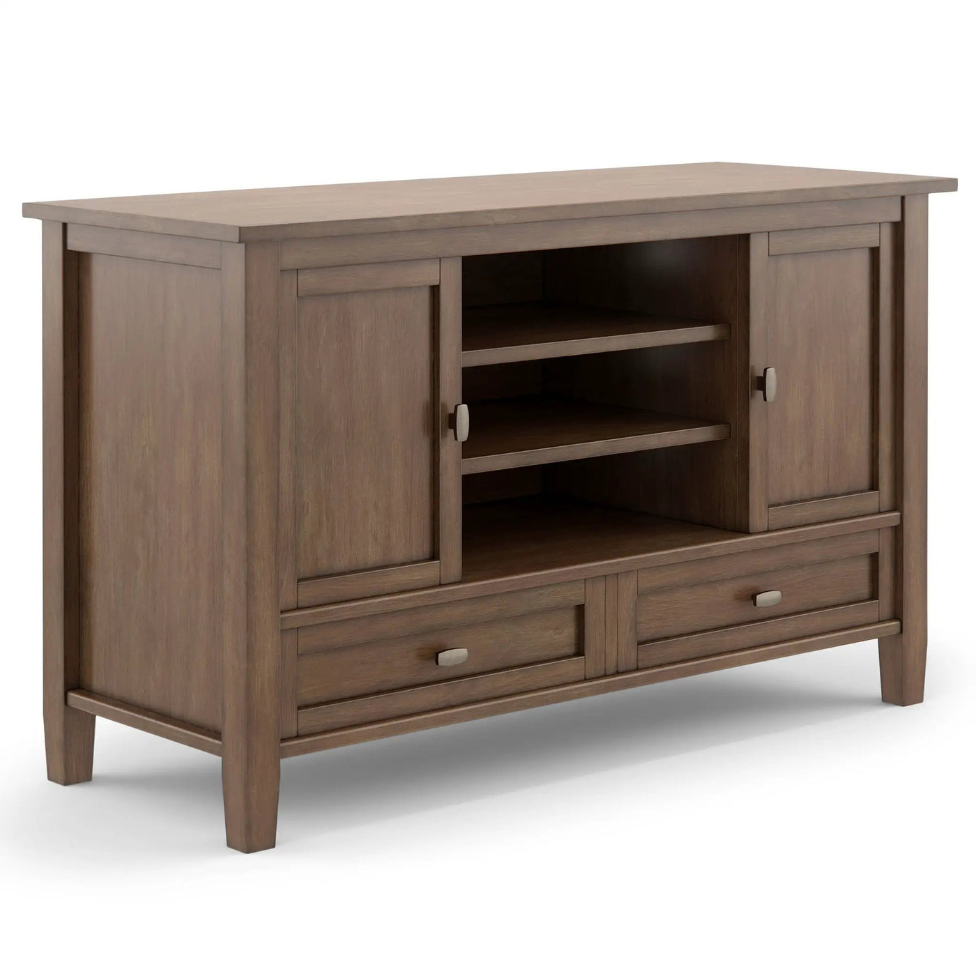 Warm Shaker - TV Media Stand Handcrafted by Unique Piece Furniture