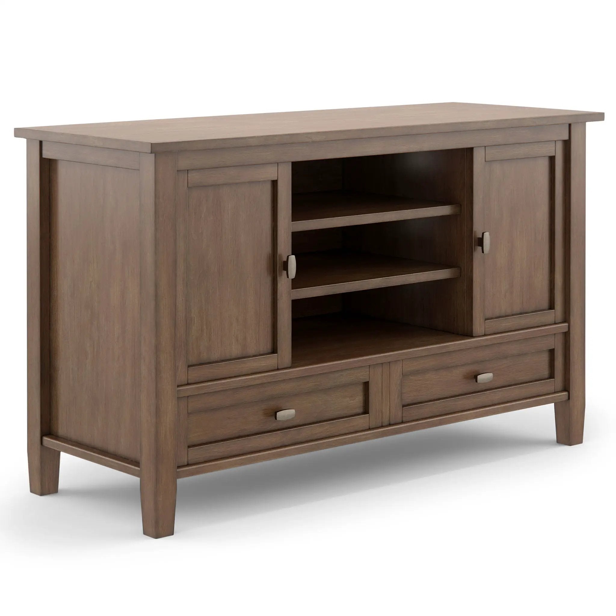 Warm Shaker - TV Media Stand Handcrafted by Unique Piece Furniture