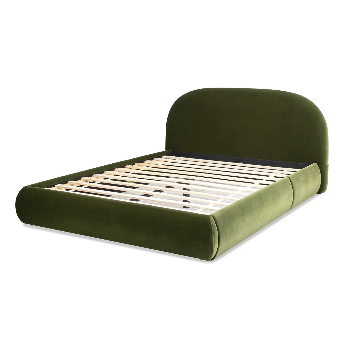 Archie Puffy Grounded - Upholstered Platform Bed by Unique Piece Furniture