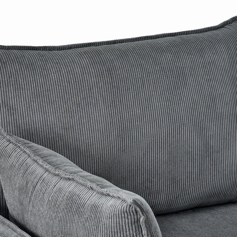 Comfy Oversized Chaise Lounge Chair With Ottoman And Storage by HouseOfZazla