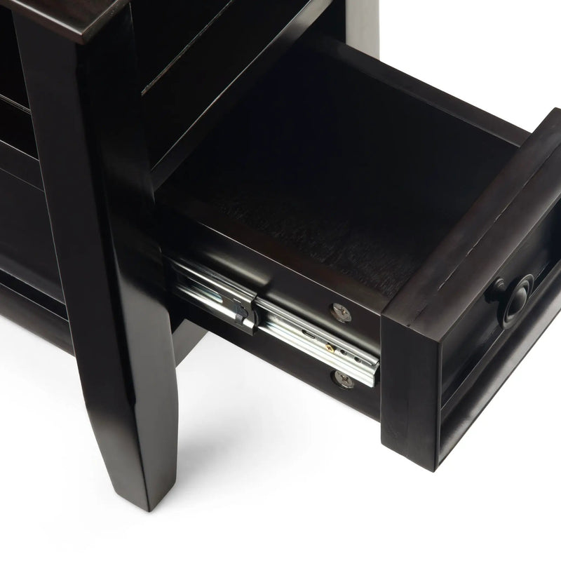 Amherst - Narrow Side Table - Hickory Brown by Unique Piece Furniture