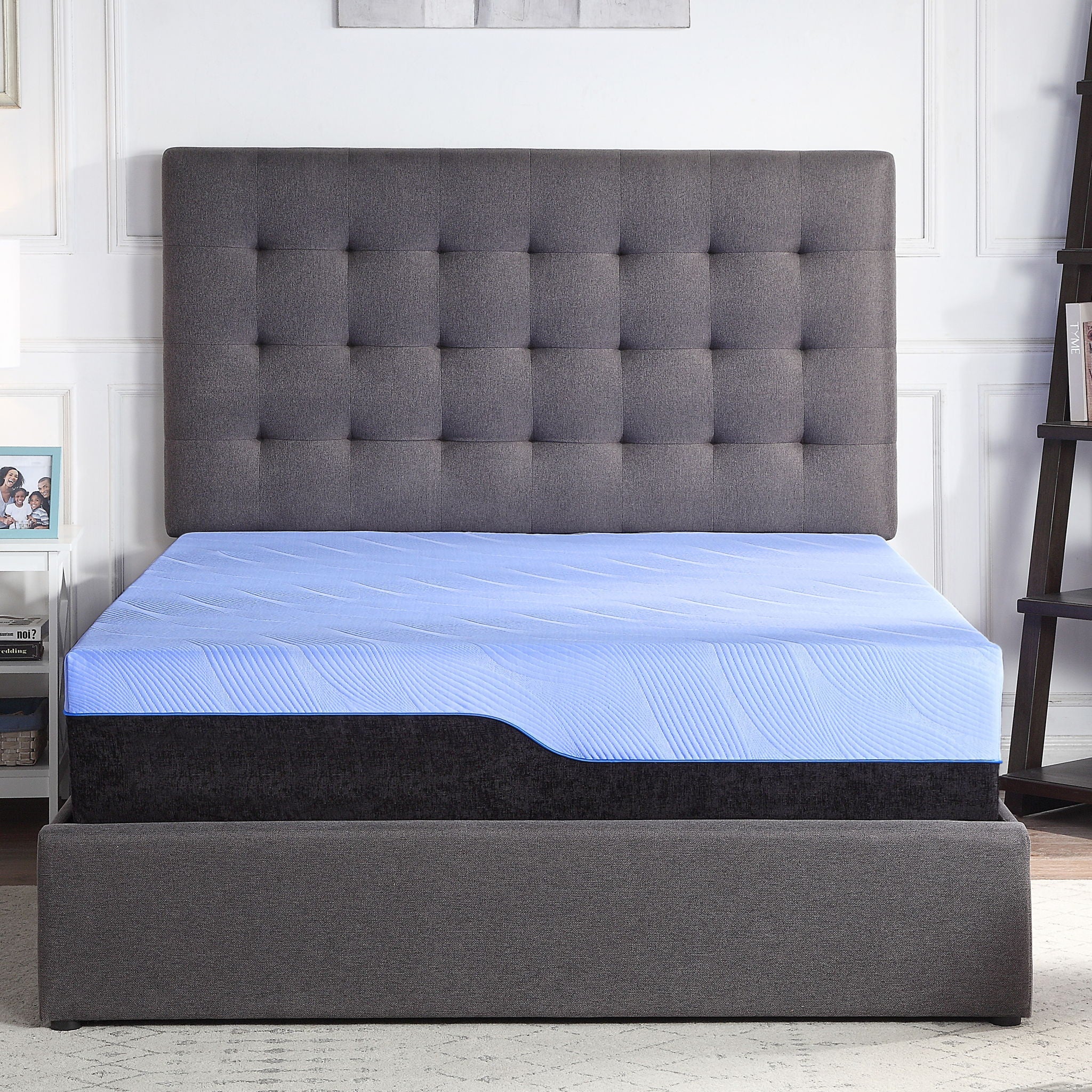 12" Refresh Hybrid Cooling GelCare Memory Foam And Coil Mattress by Unique Piece Furniture