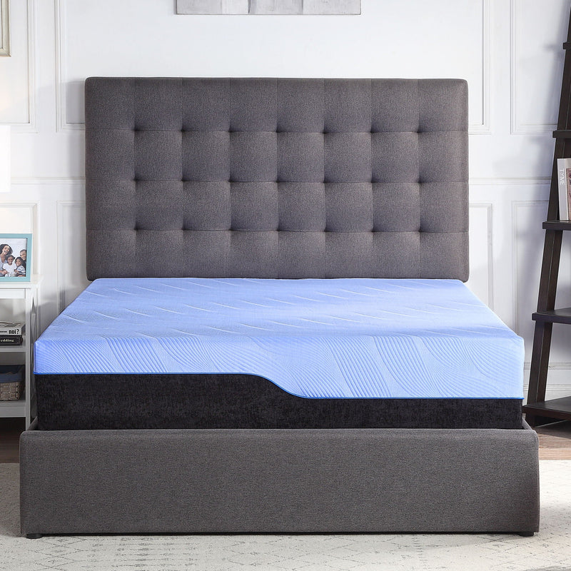 12" Refresh Hybrid Cooling GelCare Memory Foam And Coil Mattress by Unique Piece Furniture