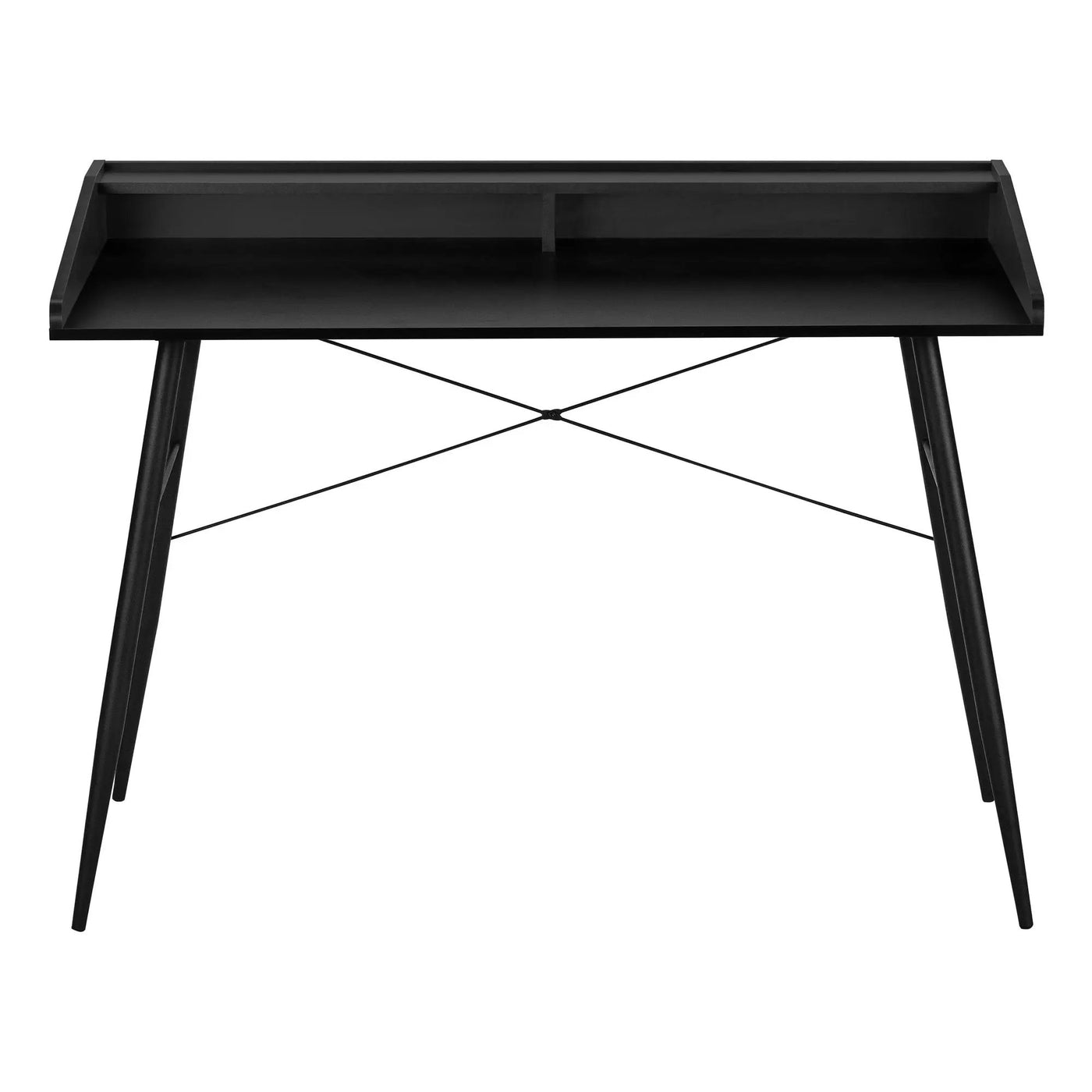 Computer Desk For Home Office, Sturdy Construction, Storage Shelves by Unique Piece Furniture