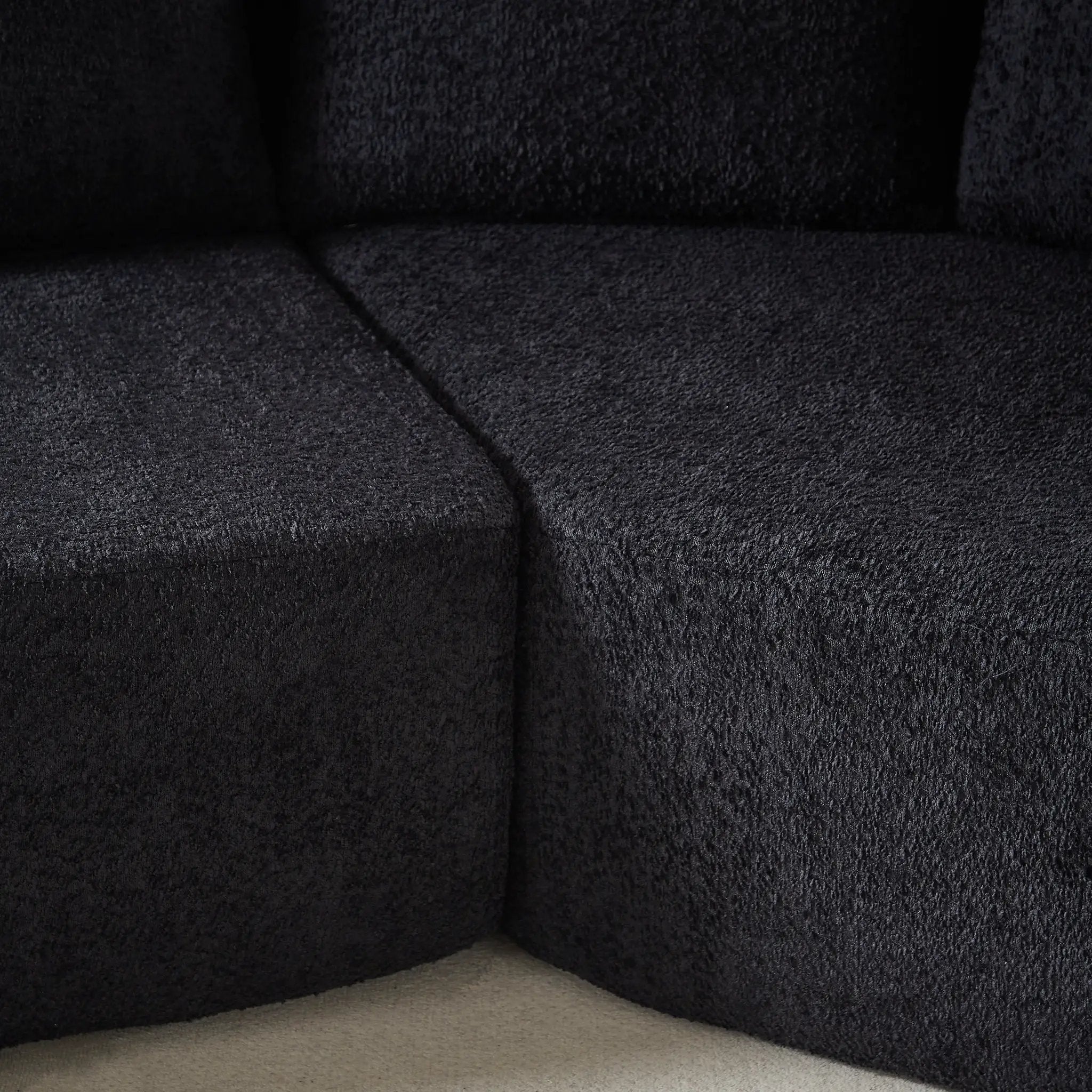 Modular Sofa Set in Chenille Fabric by HouseOfZazla