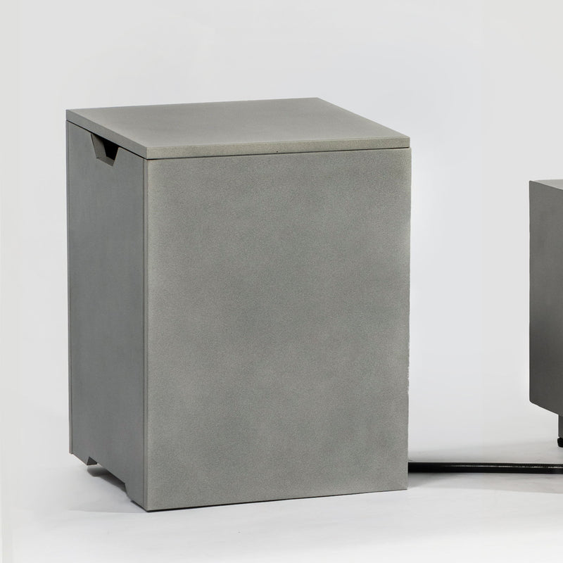 Square Propane Tank Cover Holder, Multi Functional Utility - Gray by HouseOfZazla