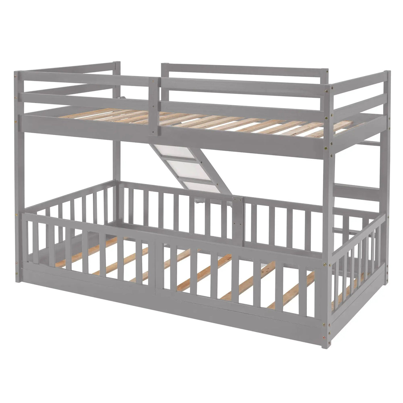 Functional Bunk Bed & Convertible Ladder And Slide by Unique Piece Furniture