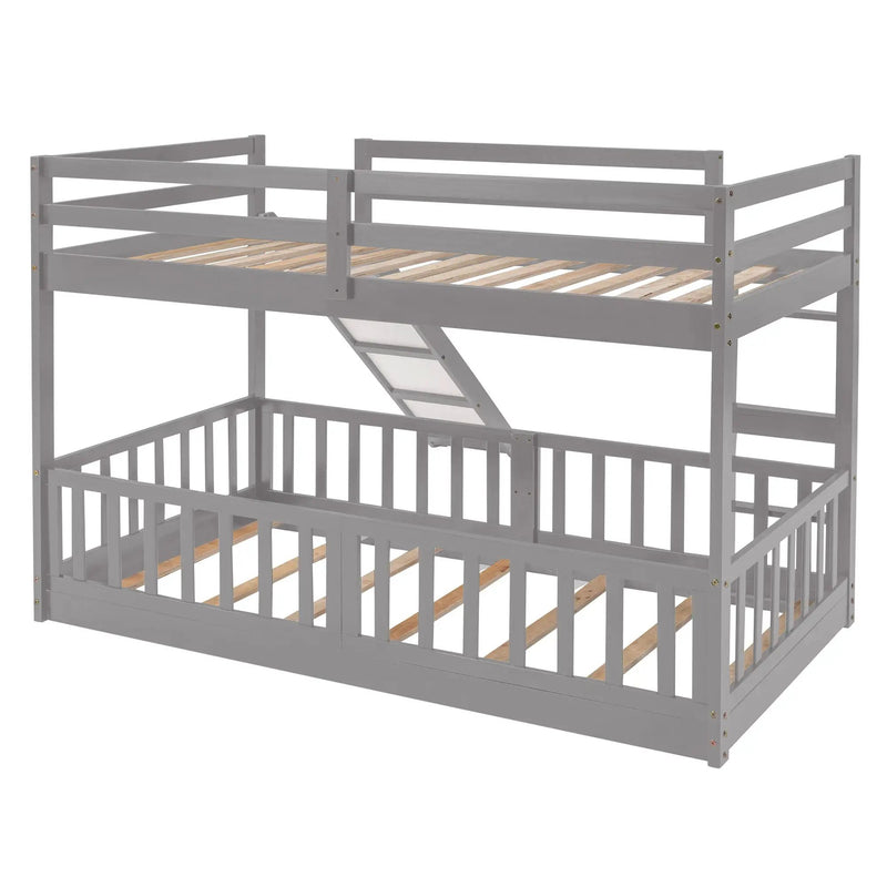 Functional Bunk Bed & Convertible Ladder And Slide by HouseOfZazla