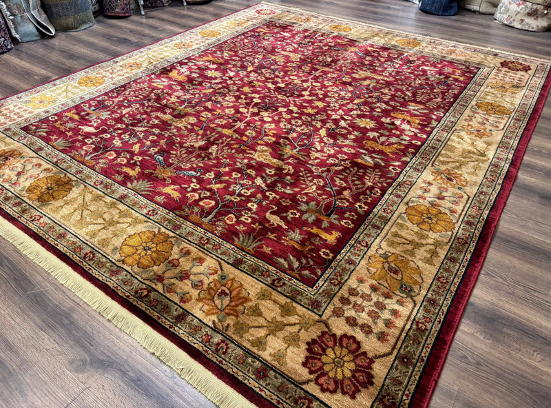 Karastan Rug 8.8 x 10, Antique Legends Emperor's Hunt 2200-204, Wool Vintage Discontinued Karastan by Jewel Rugs