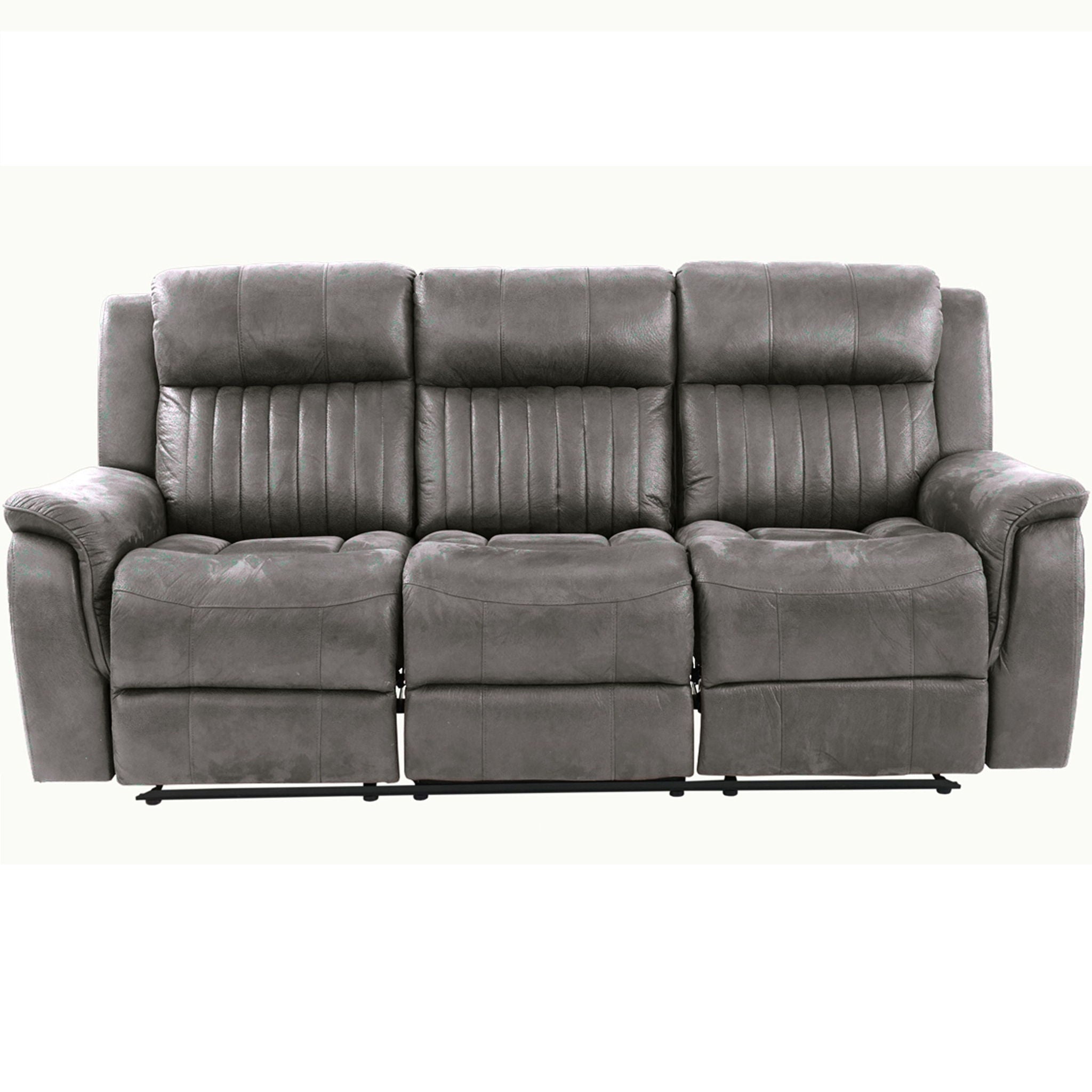 Contemporary Living Room Set, Horizontal And Vertical Tufting by HouseOfZazla