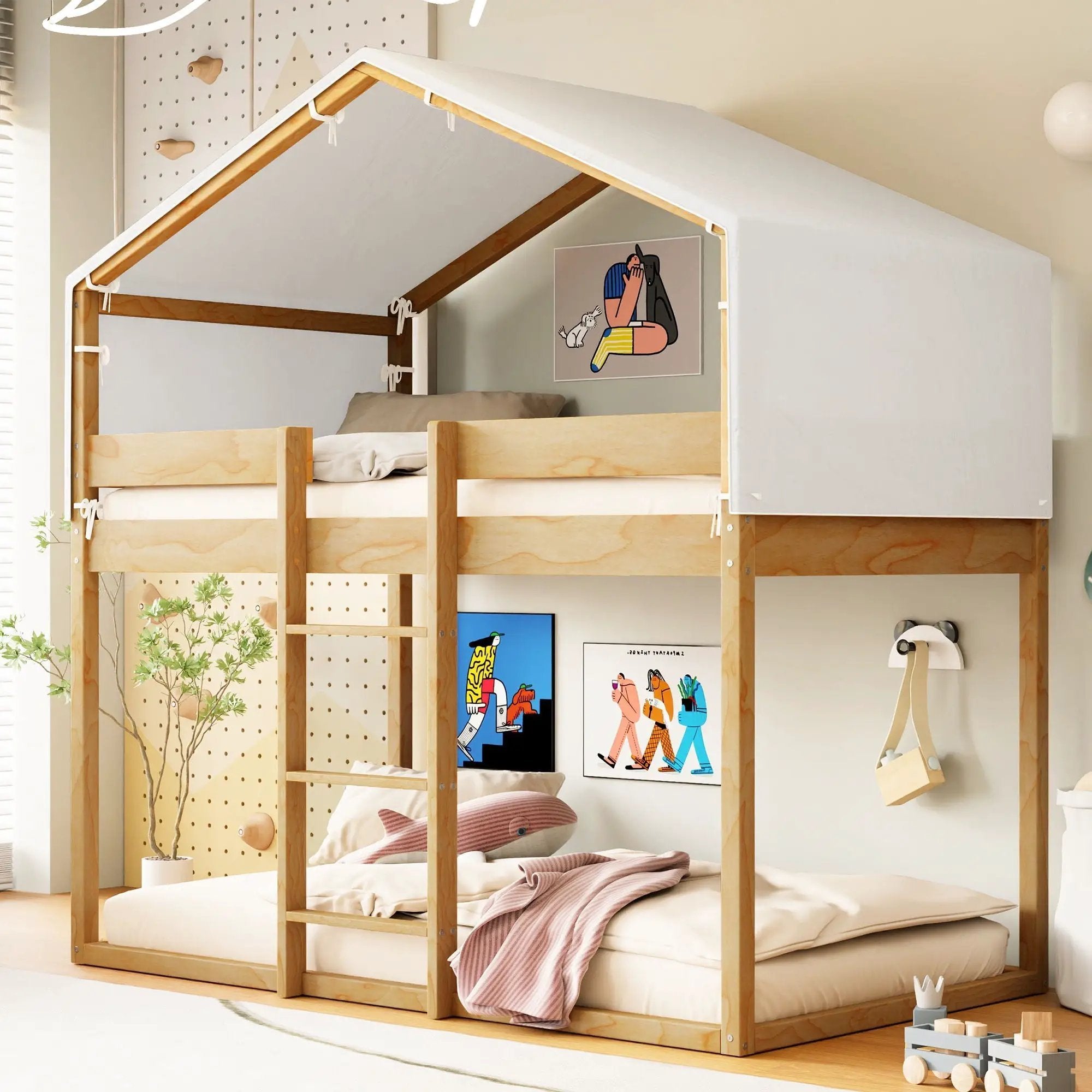 Bunk Bed With Tent by HouseOfZazla