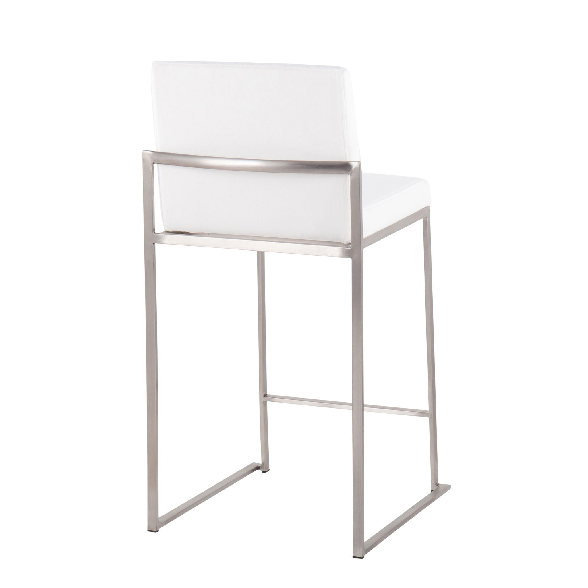 Fuji - Contemporary High Back Counter Stool, Functional Design by HouseOfZazla