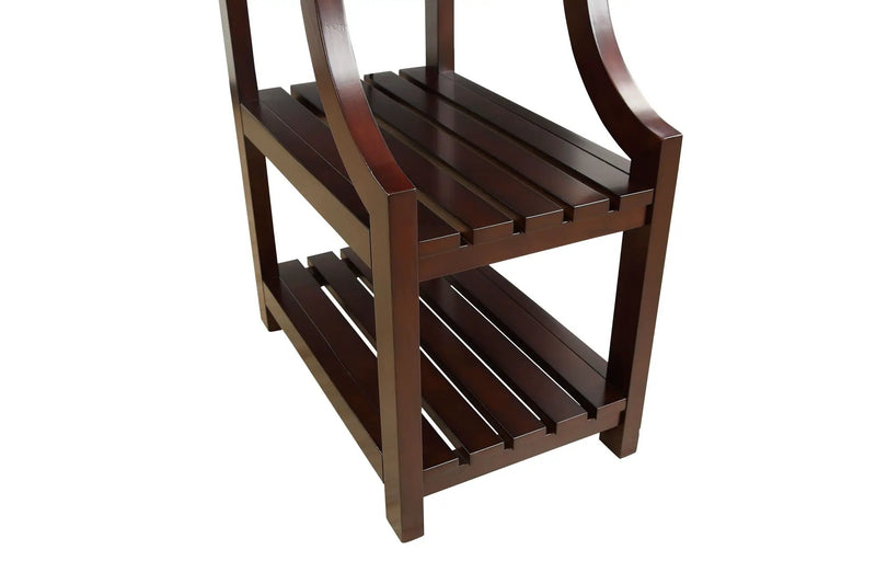 Wasaki - Accent Table With USB - Espresso by Unique Piece Furniture